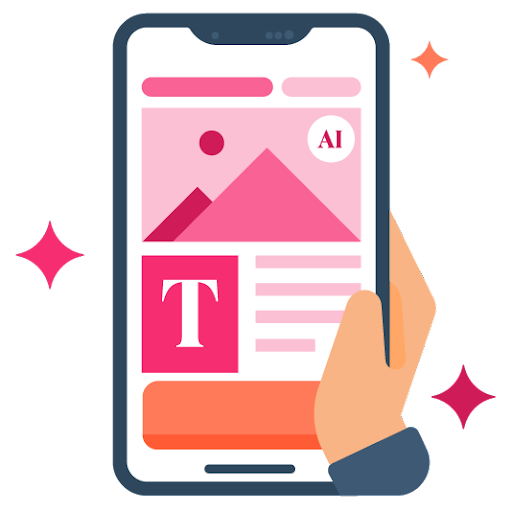 Content Hub AI on Tablet Icon